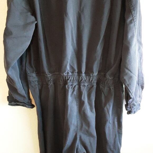 OEL Arc Flash Wear 12 CAL CM2 Navy Blue Electrician Safety Work Wear Coverall 2X - Picture 14 of 16